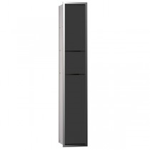emco asis WC-Modul (150) WC-PH,BÜGA UP, 964mm, o.EB-Rahmen, chrom/schwarz