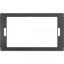 Geberit Sigma70 Abdeckrahmen schwarzchrom