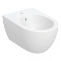 Geberit Acanto Wandbidet mit Überlauf geschlossene Form T:53cm weiß KeraTect