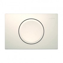 Geberit Betätigungsplatte Delta11, für Spül-Stopp-Spülung, weiß-alpin