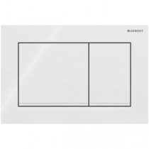 Geberit Omega30 BetPl., für 2-Mengen-Sp. weiß / weiß matt