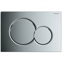 Geberit Betätigungsplatte Sigma01, für 2-Mengen-Spülung, glanzverchromt