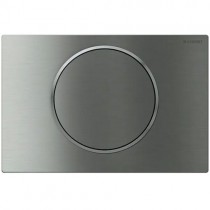 Geberit Betätigungsplatte Sigma10, für Spül-Stopp-Spülung, Edelstahl gebürstet / poliert