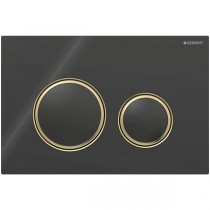 Geberit Betätigungsplatte Sigma21, für 2-Mengen-Spühlung Messing, schwarz