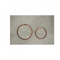 GE BetPl. Sigma21, für 2-Mengen-Sp. rotgold, Betonoptik
