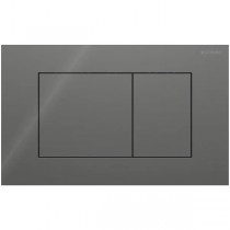 Geberit Sigma 40 BetPl., für 2-Mengen-Spülung Square, Glas, Lava