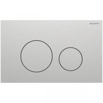 Geberit Sigma 40 BetPl., für 2-Mengen-Spülung Round, edelst. gebü./Etc