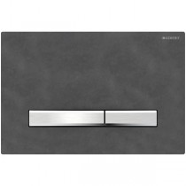 Geberit Betätigungsplatte Sigma50 für 2-Mengen-Spülung Mustang Schiefer