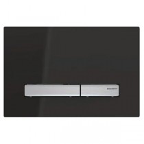 Geberit Betätigungsplatte Sigma50 für 2-Mengen-Spülung schwarz