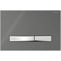 Geberit BetPl. Sigma50, für 2-Mengen-Sp. verchromt, lava