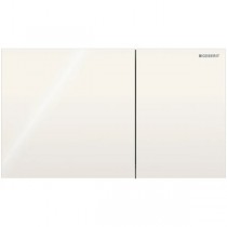 GEBERIT Sigma70 Betätigungsplatte, für 2-Mengen-Spülung, Glas, sand-grau