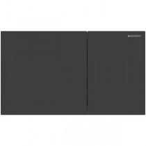 Geberit Sigma70 BetPl., für 2-Mengen-Spülung Edelstahl mattschwarz lackiert