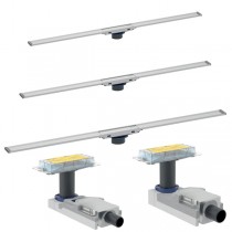 Geberit CleanLine20, Set-Angebot Duschrinne mit Ablaufgehäuse