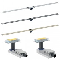 Geberit CleanLine80, Set-Angebot Duschrinne mit Ablaufgehäuse