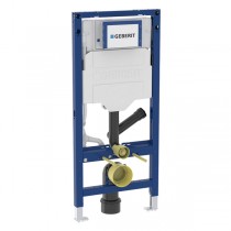 Geberit Duofix Element für Wand-WC, 112cm mit Sigma UP-Spülkasten 12cm, für Geruchsabsaugung/Abluft