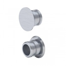 Geberit Fixierbolzen aus gebürstetem Aluminium für Geberit Monolith Seitenverkleidung