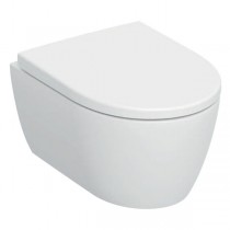 Geberit iCon Set WWC Tiefsp., verk., geschl. TurboFlush, m. WC-Sitz, T:49cm, weiß
