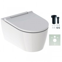 Geberit ONE Set Wand-WC mit WC-Sitz und KeraTect weiß/weiß 500201011