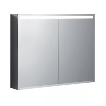 GE Option Spiegelschrank mit Beleuchtung zwei Türen, 90x70x15cm