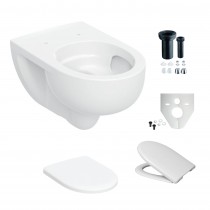 Geberit Renova wandhängendes Tiefspül-WC mit KeraTect Beschichtung, weiß 503061008