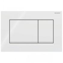 Geberit BetPl. Sigma30, für 2-Mengen-Sp. weiß, weiß matt