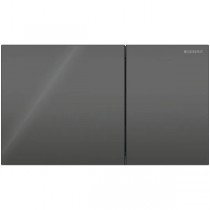 GEBERIT Sigma70 Betätigungsplatte, für 2-Mengen-Spülung, Glas schwarz