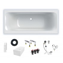 Geberit Tawa (iCon) 1700x750mm Badewanne Mittelablauf weiß 650470000