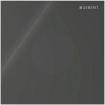 Geberit Typ 40 UR-Strg. m. elektron. Sp-Ausl. Batt.-Betr., Round, Glas sort