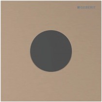 Geberit Typ 40 UR-Strg. m. elektron. Sp-Ausl. Netz.-Betr., Round, rotgold gebü./Etc