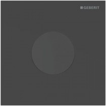 Geberit Typ 40 UR-Strg. m. elektron. Sp-Ausl. Netz.-Betr., Round, schwarzmatt/Etc