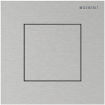 Geberit Typ 40 UR-Strg. med pneum. Sp-Ausl. Square, edelst. gebü./Etc