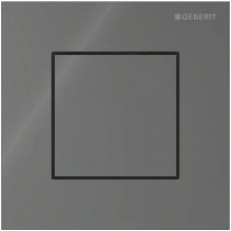 Geberit Typ 40 UR-Strg. med pneum. Sp-Ausl. Square, Glas, Lava