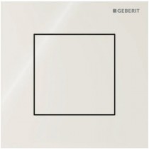 Geberit Typ 40 UR-Strg. mit pneum. Sp-Ausl. Square, Glas, sand-grau