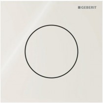 Geberit Typ 40 UR-Strg. mit pneum. Sp-Ausl. Round, Glas, sand-grau