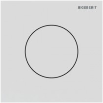 Geberit Typ 40 UR-Strg. mit pneum. Sp-Ausl. Round, weißmatt/Etc