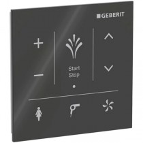 Geberit Wandbedienpanel, zu Geberit AquaClean Mera, Glas schwarz