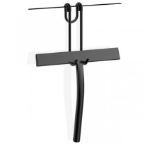 Giese Haken mit Silikon-Glasabzieher schwarz matt