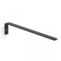 Giese Handtuchhalter mit Haken schwarz matt Montage in vier Positionen L: 300 mm