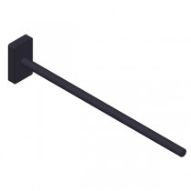 Giese Handtuchhalter schwarz matt 1 tlg.starre Ausführung L: 310 mm