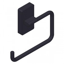 Giese Papierhalter Öffnung links schwarz matt