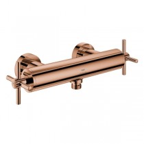 GROHE 2-Griff-Brausebatt. Atrio 26895 Wandmontage Kreuz-Griff warm sunset