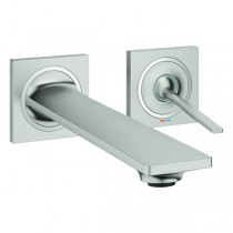 GROHE 2-L-WT-Wandbatterie Allure 19386_2 FMS Ausladung 212mm supersteel