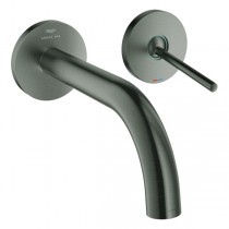 GROHE 2-L-WT-Wandbatterie Atrio 29410 FMS Ausladung 185mm hard graphite geb.
