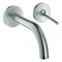 GROHE 2-L-WT-Wandbatterie Atrio 29410 FMS Ausladung 185mm supersteel
