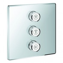 GROHE 3-fach Unterputzventil Grohtherm SmartControl 29127 eckig FMS chrom