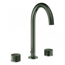 GROHE 3-L-WT-Batterie Atrio Private C. 20595 Knopfbetätigung satin graphite