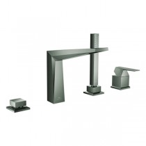 GROHE 4-Loch-EH-Wannenkombination Allure Brilliant 29405 hard graphite geb.