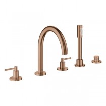 GROHE 5-Loch-Wannen-Kombination Atrio 29407 FMS Hebelgriff warm sunset geb.