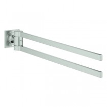 GROHE Doppel-Handtuchhalter Allure 40342_1 supersteel