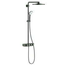 GROHE Duschsystem Euphoria SmartControl 310 Duo 26507 mit THM hard graphite geb.